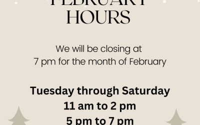 February Hours